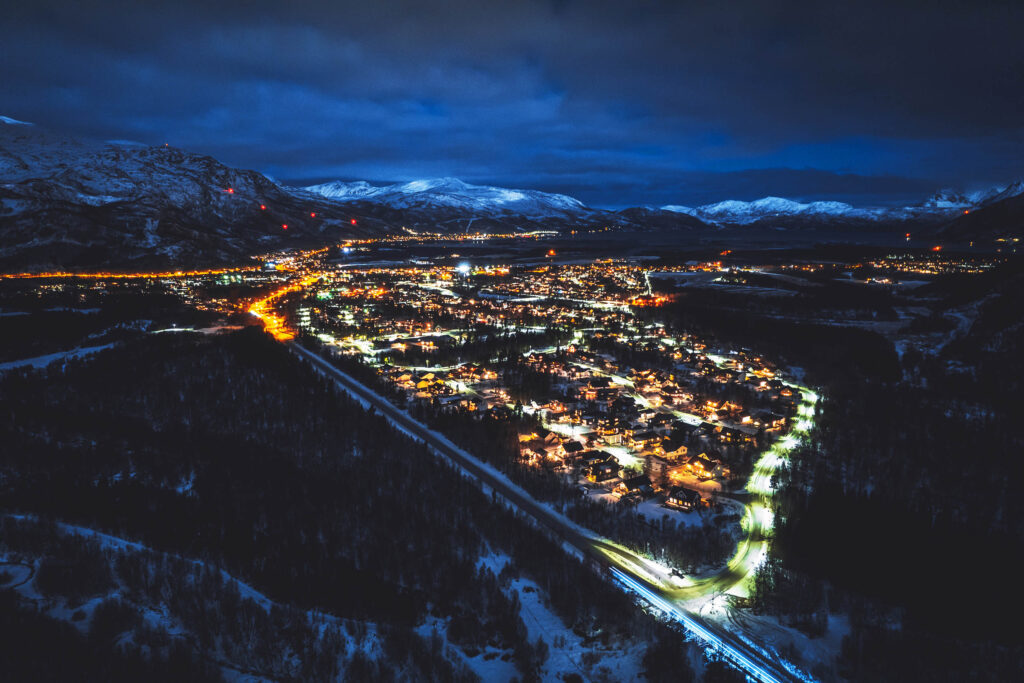 Polar night in Storslett