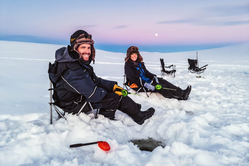 Ice fishing