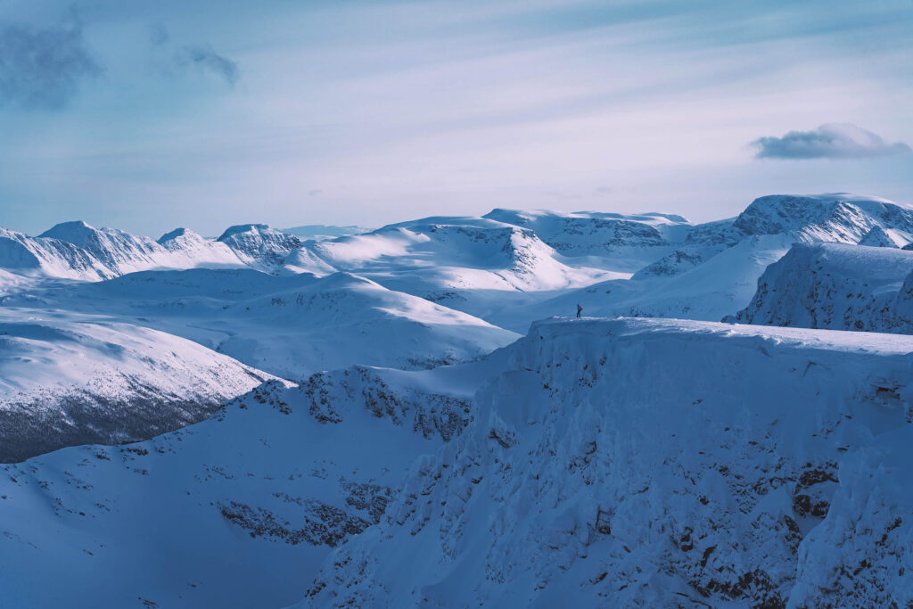 Cold mountains of Nordreisa